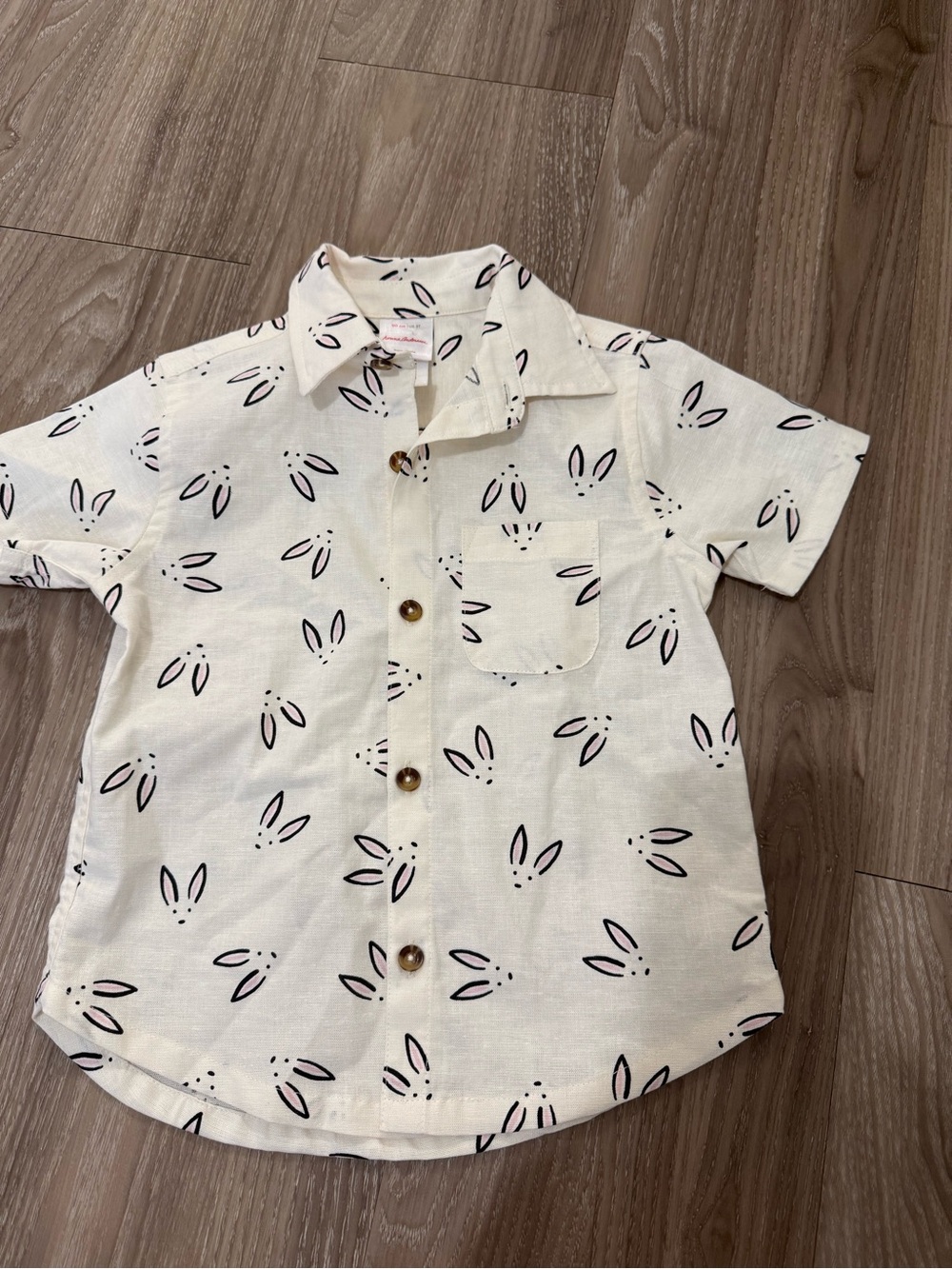 Hanna Andersson Bunny button up